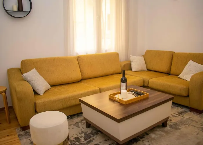 City Center/Navarinou Classical Style Apt-King Bed